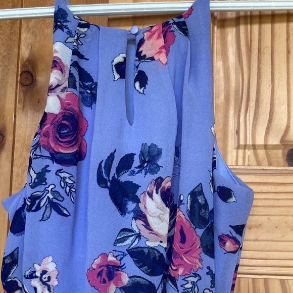 Mid-thigh length floral print dress in summer colours - Picture 4 of 5